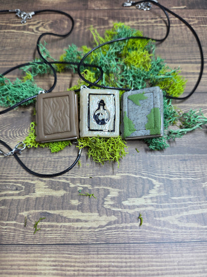 Books pendants