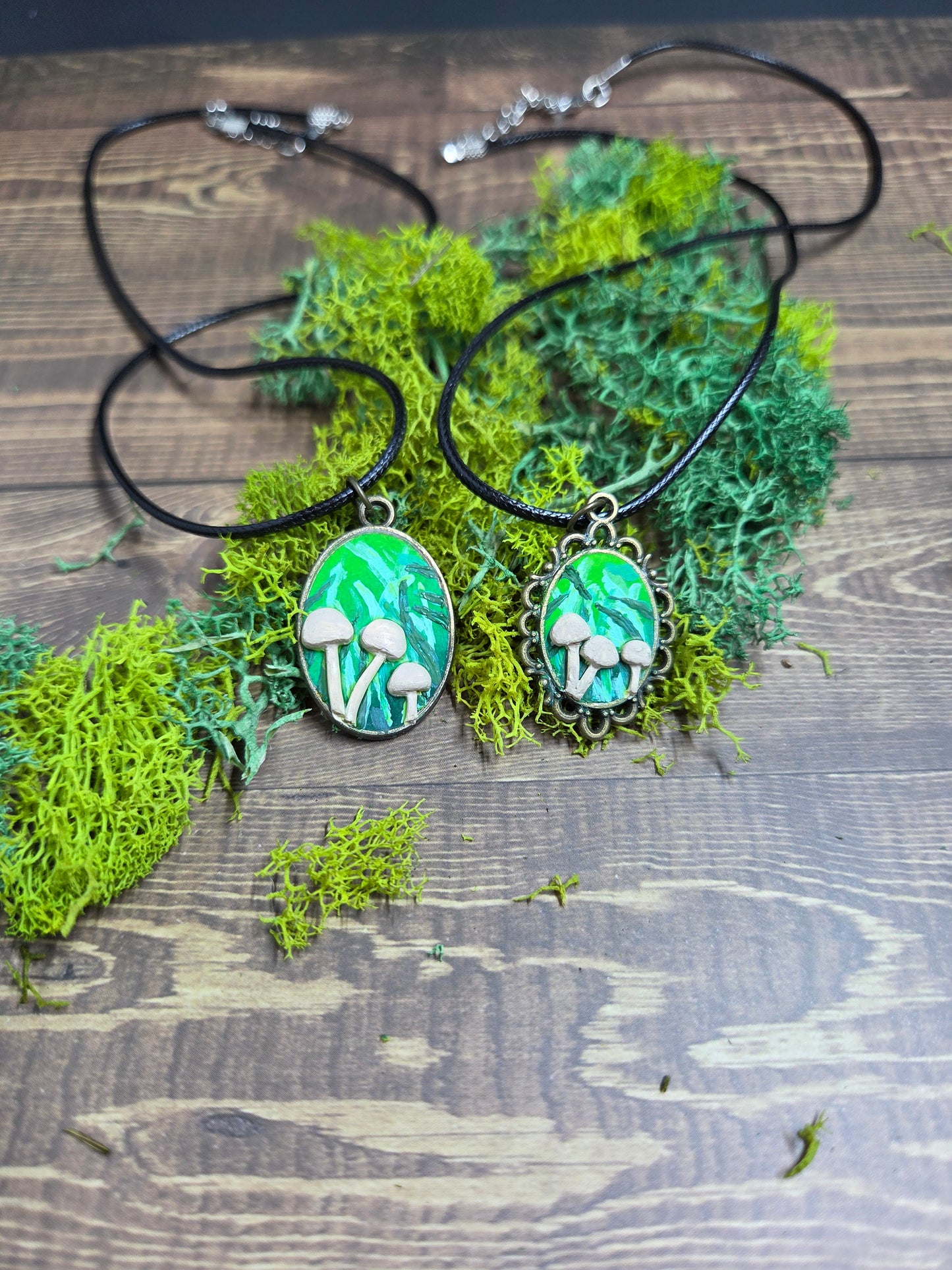 Painted pendants